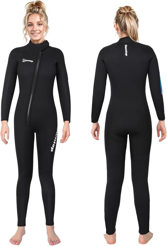 Owntop 5mm Wetsuit for Men Women, High Stretch Warmth Neoprene Suit