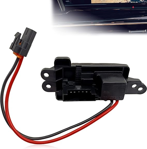 Blower Motor HVAC Fan Resistor Blower Resistor Heater Control Module Kit Manual AC Motor Resistor Replaces OE# 89019088 1581086 for Chevy Avalanche Silverado 1500 2500 Suburban Tahoe