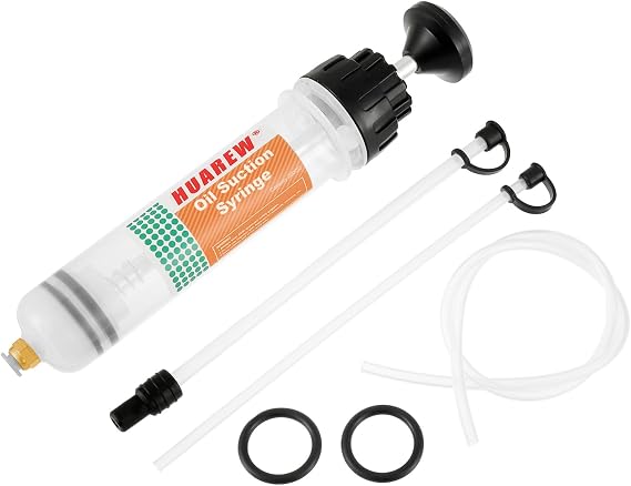 200 ml Hand Pump Oil Extraction Gun with Level Indicator with Hose