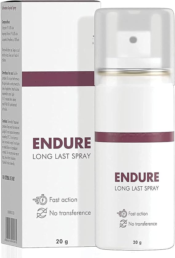 DK Endure Long Last Spray for Men | Safe & Effective | 20 Grams