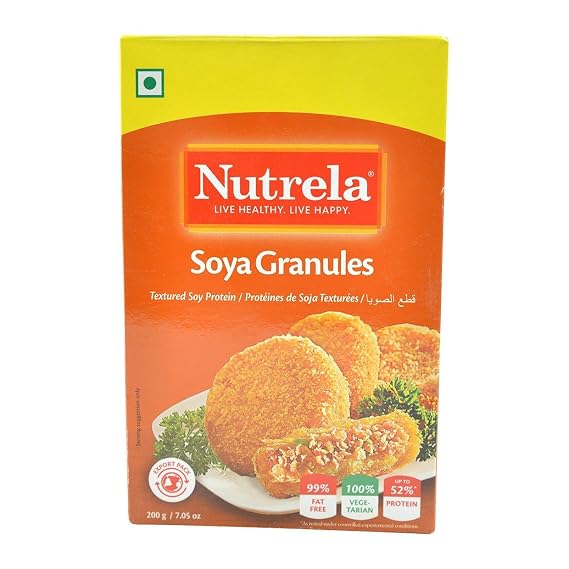 Nutrela, Soya Granules, 200 Grams(gm)