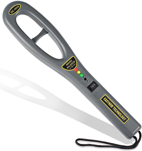 Hand Held Metal Detector,VResourcing Portable High Sensitivity Metal Detector for Security Inspection (Sound & Vibration Alerts)