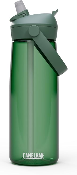 CamelBak Thrive Flip Straw Water Bottle 25oz, Forest Green