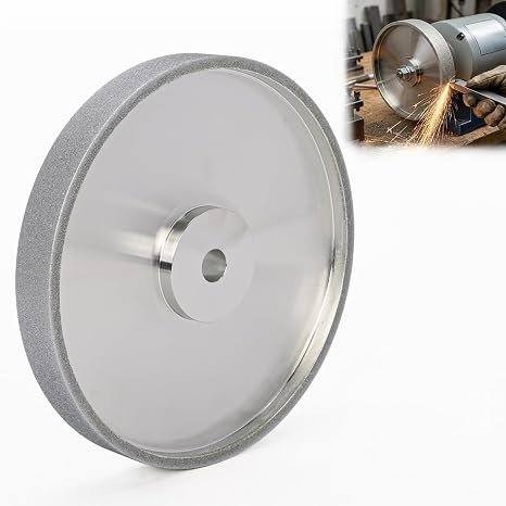 CBN Grinding Wheel 8 Inch 180 Grit, 1'' Wide, 5/8" Arbor