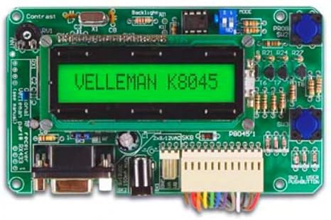 8 Input Programmable Messageboard With Lcd & Serial Interface