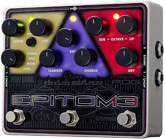 Electro-Harmonix Epitome Reverb/Flanger/Octave Multi-Effect Pedal