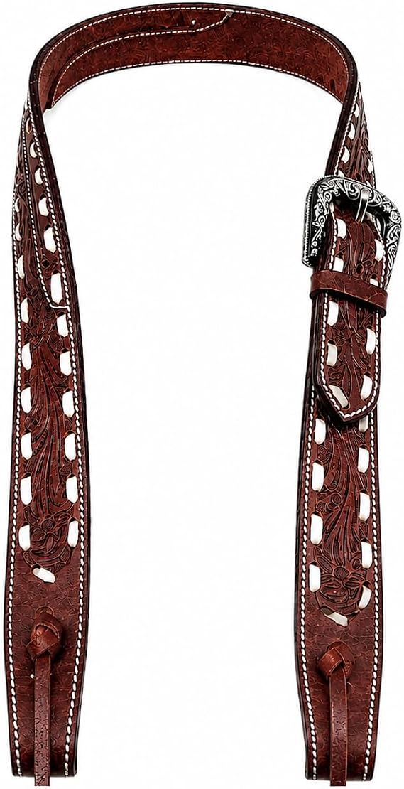 Ranch Hand Headstall - Handcrafted Leather Bridle for Horses