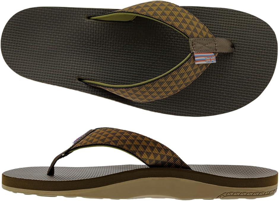 Scott Hawaii Manoa Men's Slipper | All Terrain Tread Design | Arch Support | Neoprene Lined Strap For All Day Comfort | Rugged Hiking Sandal