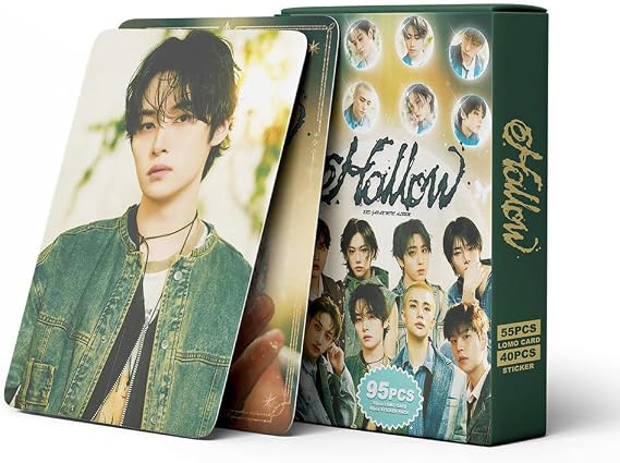 55pcs SKZ Photocards, 40pcs SKZ Stickers, Stray Lomo Cards
