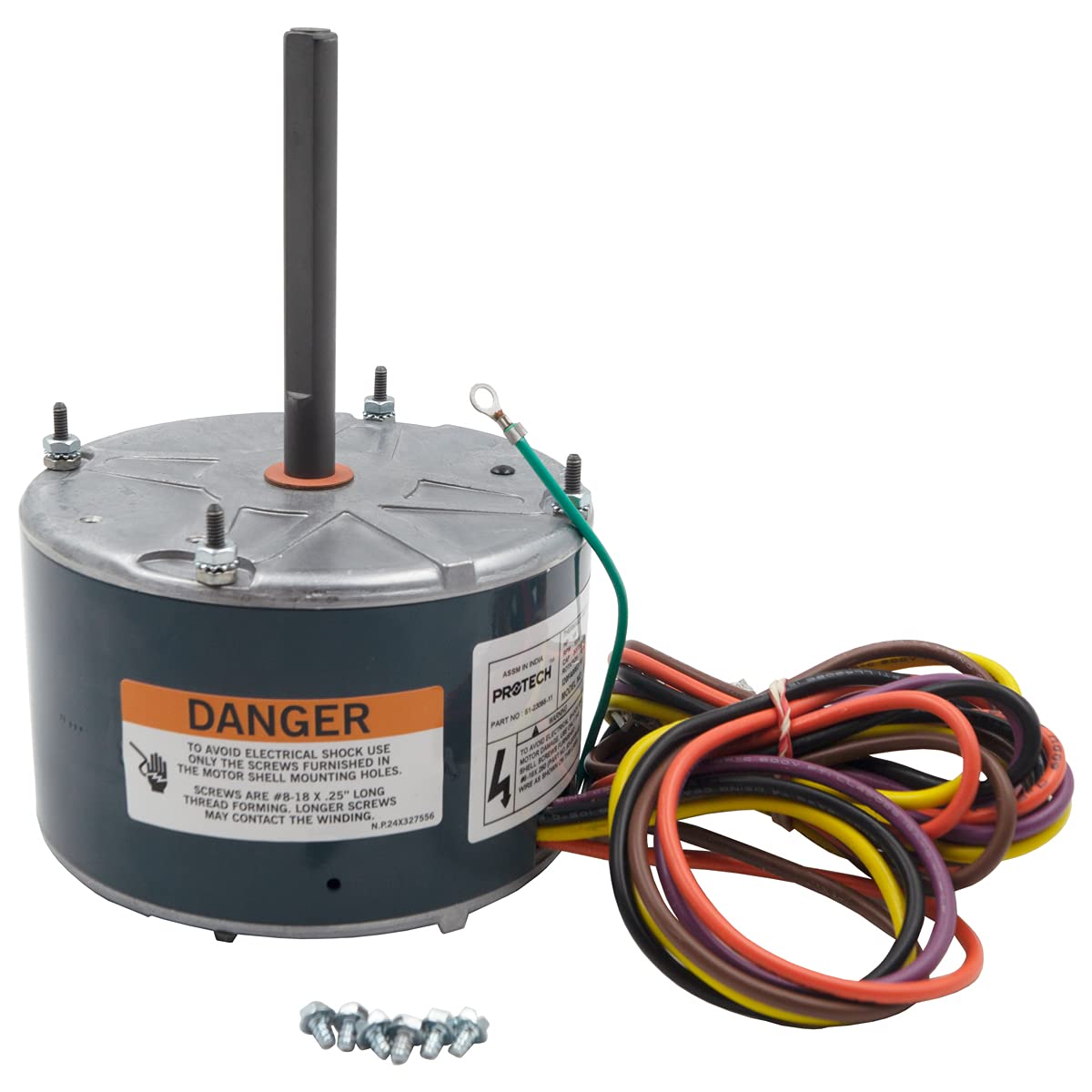 Supplying Demand 51-23055-11 HVAC Condenser Motor 15 HP 1 Phase 1 Speed 208230V 1075 RPM