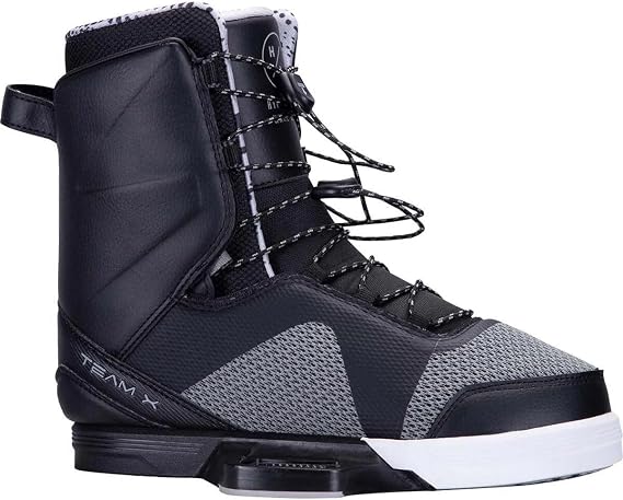 Hyperlite Team X Mens Wakeboard Bindings Black/Grey (11-12)