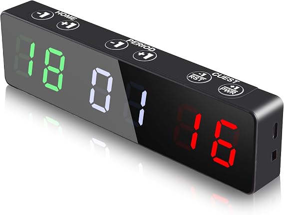 PELLOR Mini Digital Scoreboard, Score Keeper for Indoor&Outdoor Games