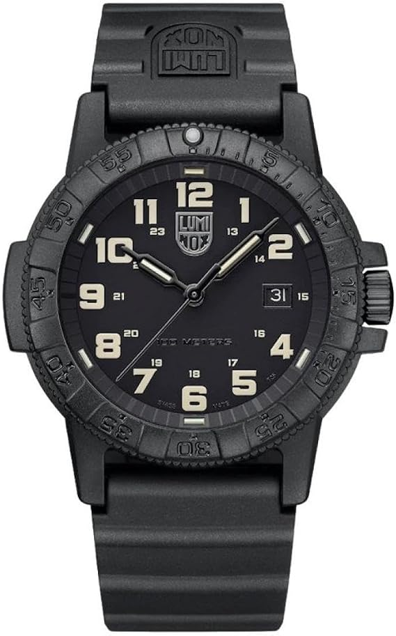 Luminox XS.0330 Plastik Kayışlı Erkek Analog Kuvars İzle, Siyah, Modern