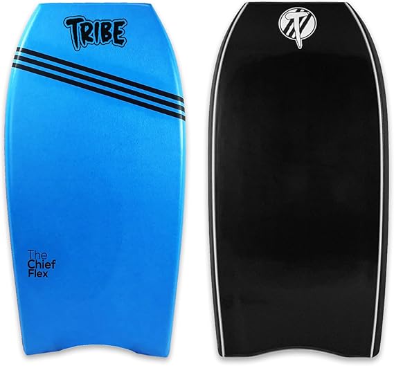 Tribe Chief Flex Big Guy Bodyboard - Body Boards for Adults - Boards for Waves - Bodyboarding (40", 42", 43.5", 45")