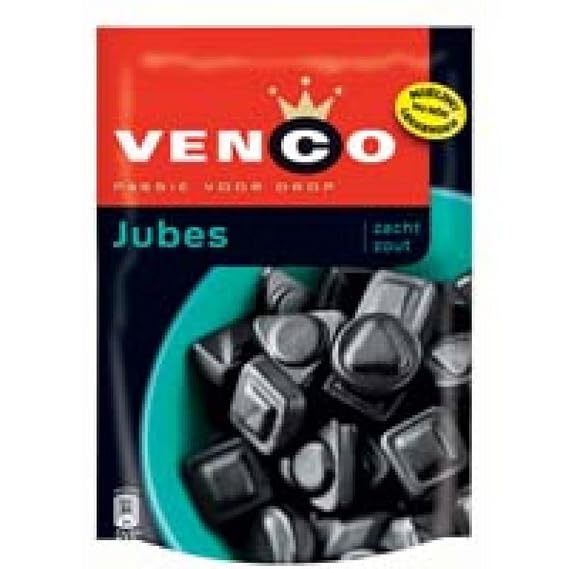 Venco Licorice Jubes 8.4 Oz Bag (Pack of 5)