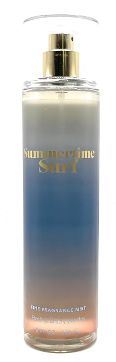 Bath & Body Works Summertime Surf Fine Fragrance Mist 8 Fluid Ounce Spray