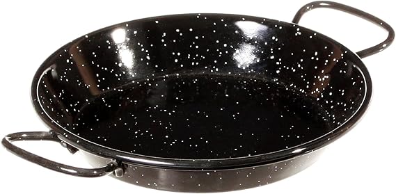 Garcima 6-inch Enameled Steel Paella Pan, 15cm