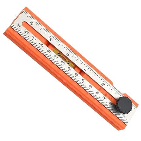 Woodworking Measuring Ruler Nonslip Grip