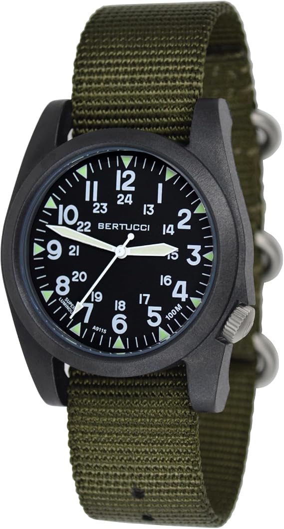 BERTUCCI A-3P Sportsman - Black/Defender Olive Nylon
