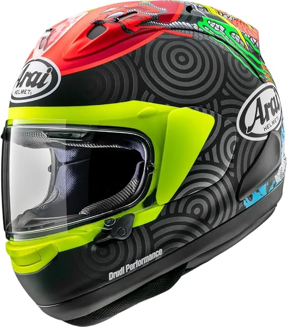 Arai Corsair-X Tatsuki Adult Street Motorcycle Helmet - Black Frost/Medium