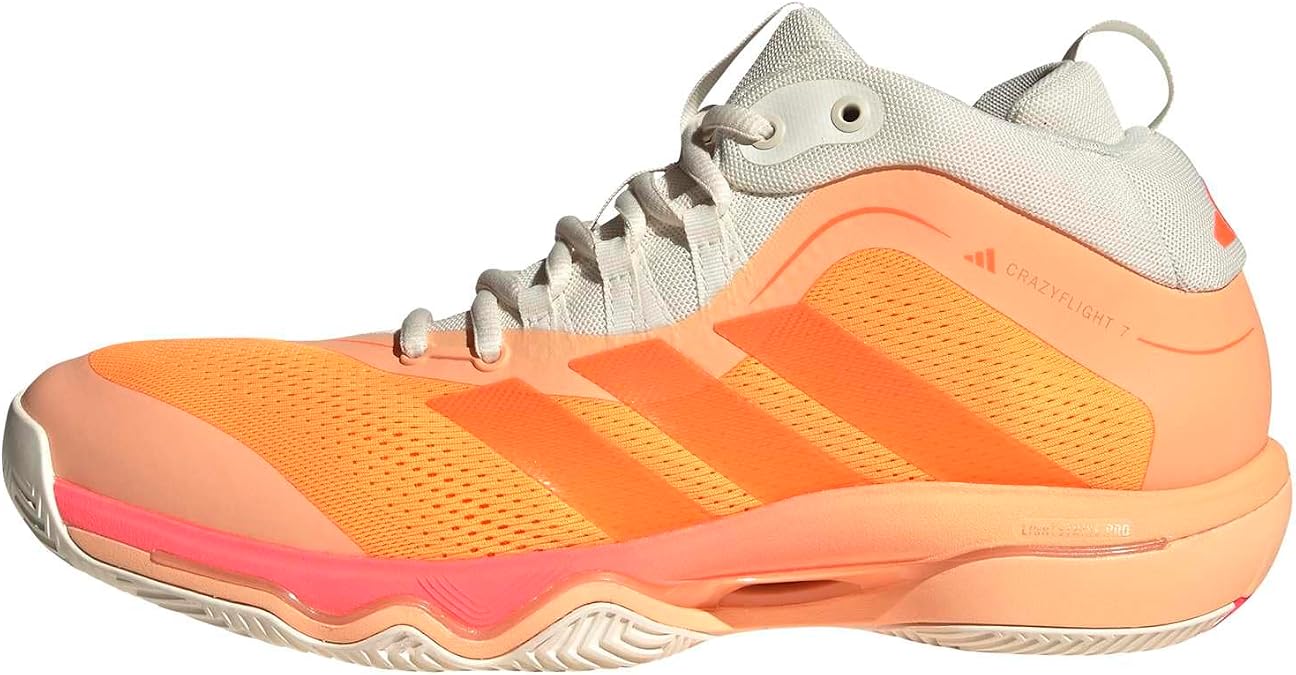 adidas Mens Crazyflight 7 Sneakers Shoes - White