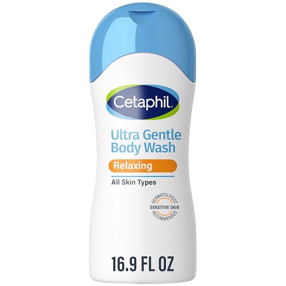 Cetaphil Ultra Gentle Refreshing Body Wash, Hypoallergenic, 16.9oz
