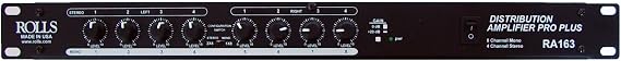 Rolls RA163 8-Channel Distribution Amplifier