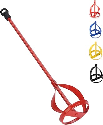 Bates- Paint Mixer, 1 to 3 Gallon Buckets, Mud Mixer, Paint Stirrer for Drill, Paint Mixer for Drill, Drill Mixer Attachment, Paint Mixer Drill Attachment, Drill Paint Mixer, Paint Stirrers