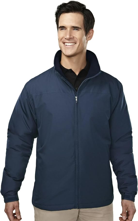 AFC Men's All Season Jacket Long Sleeve Zip Up Coat Big & Tall Sizes XL to 6X