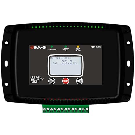 DSD-080 Earthquake Shutdown Panel with Battery
