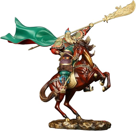 Brass Guan Yu Statue,Guan Gong,Kwan Kung,Kuan Gong Figurines & Sculpture
