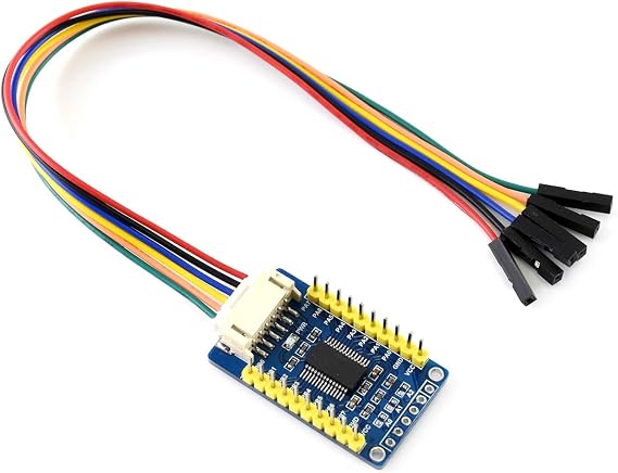 MCP23017 IO Expansion Board 5V/3.3V Expands 16 I/O Pins,I2C Interface