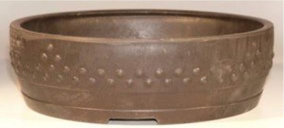 Round Mica Bonsai Pot - 12.5x3