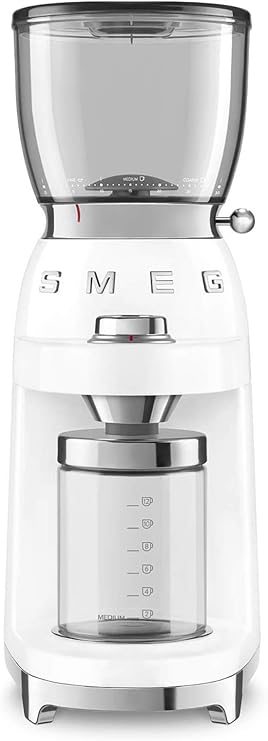 Smeg - Coffee Grinder - 11+ Coffee Grinder - White