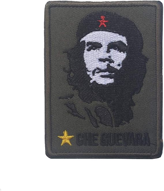 AliPlus Che Guevara Patches Embroidered Morale Patch Hook and Loop
