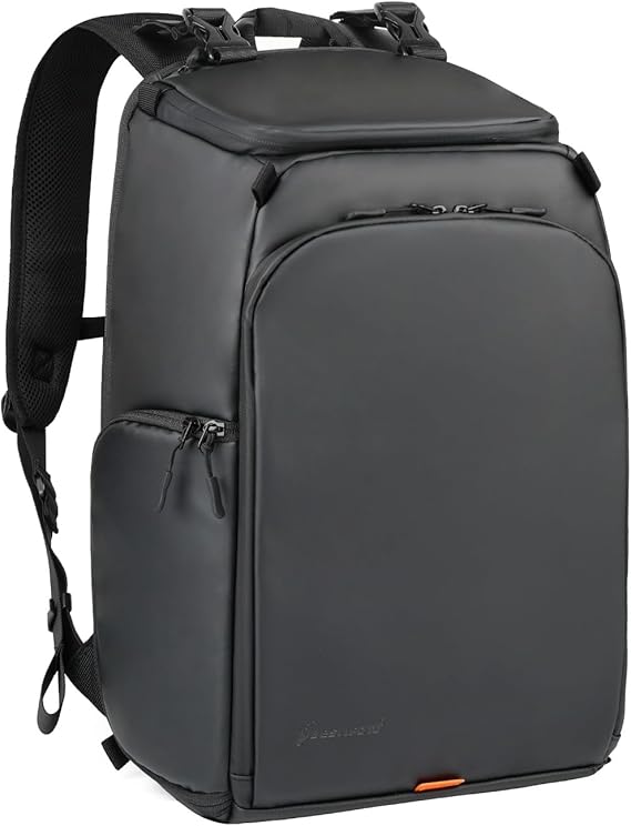 Besnfoto Camera Backpack Waterproof for DSLR/SLR Mirrorless Camera Men Photo Bag with Laptop Compartment for Photographer Travel