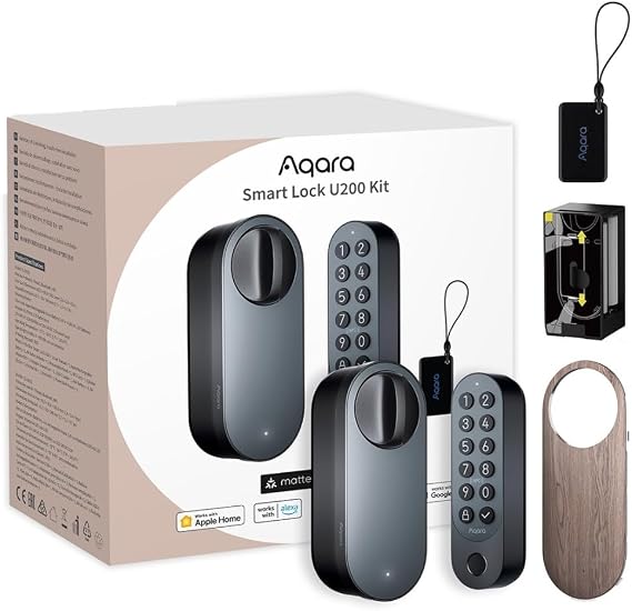 Aqara Smart Lock Kit U200 Black - EL-D02D-B