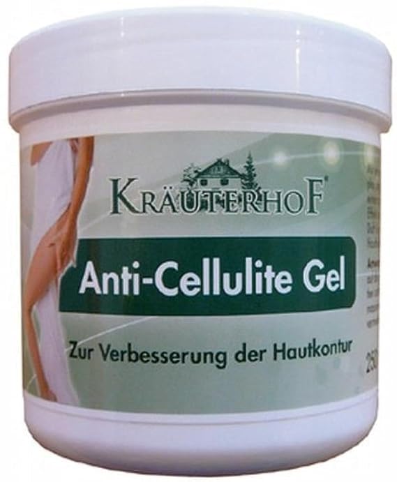 Anti-Cellulite Gel - Innovative complex with thermo-active action that attacks cellulite! 250ml by Krauterhof