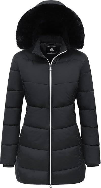 Women's Long Warm Winter Puffer Jacket Lightweight Fashions Down Coats