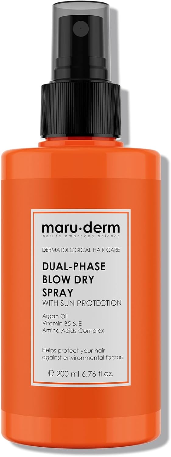 Maruderm Double Phase Heat and Sunscreen Hair Spray 200 ml