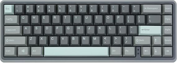Varmilo x MK Glintstone Minilo VXT67 65% Hotswap Triple Mode Bluetooth + Wireless 2.4 GHz RGB Mechanical Keyboard Gat G Pro 2.0 Brown