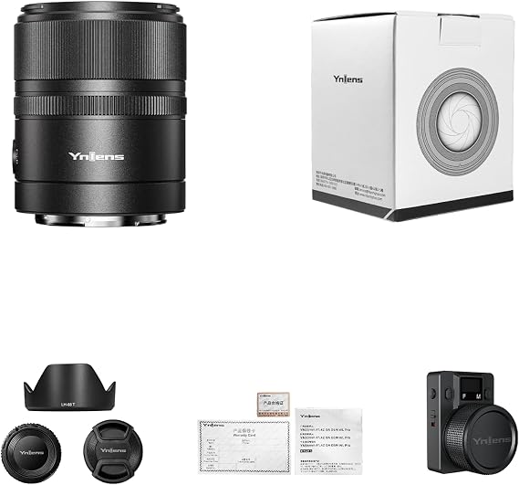 YONGNUO YN23mm F1.4 Lens w/Remote Controller, 23mm F1.4 Auto Focus Large Aperture APS-C Frame, Standard Prime Lens for Nikon Z Mount