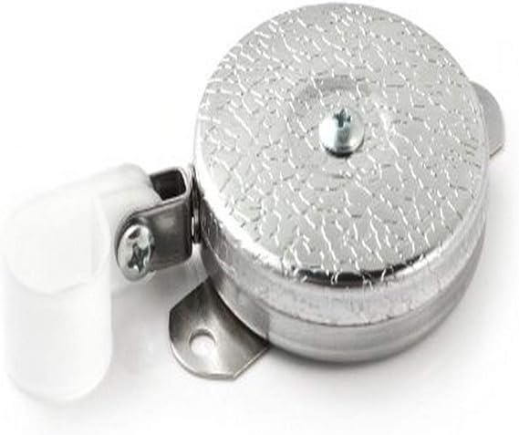 KEY-BAK Industrial Retractable Reel, 48 in Steel Cable, Chrome