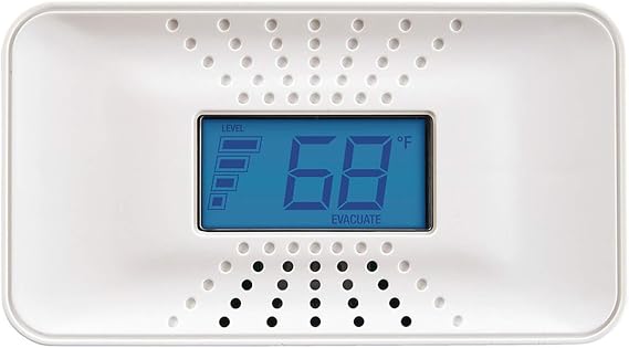 First Alert 10-Year Battery Carbon Monoxide Alarm with Digital Display