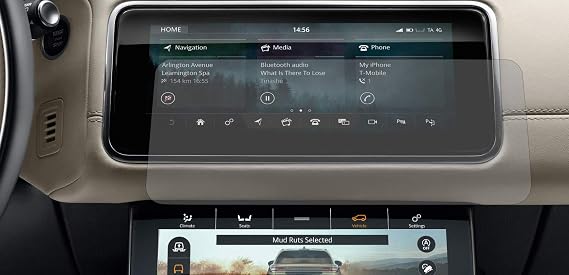 PcProfessional Screen Protector (Set of 2) for 2019 2020 Land Rover Range Rover Spot Velar Evque Discovery Defender 10.2 inch Infotainment Touch Screen Display Anti Glare Anti Scratch Filters UV