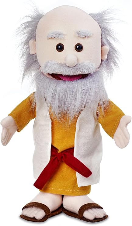 14" Moses, Bible Character, Hand Puppet