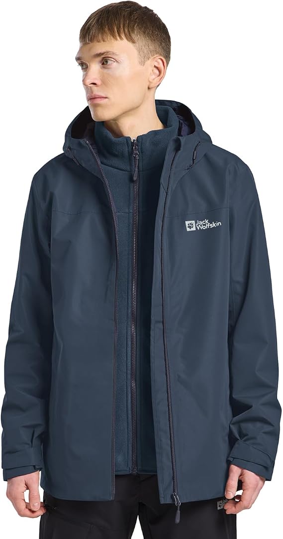 Jack Wolfskin Men's Taubenberg 3-in-1 Jkt M Jacket