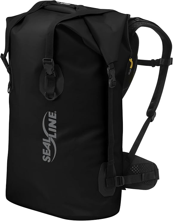 SealLine Black Canyon Waterproof Dry Pack with Waist Belt Support