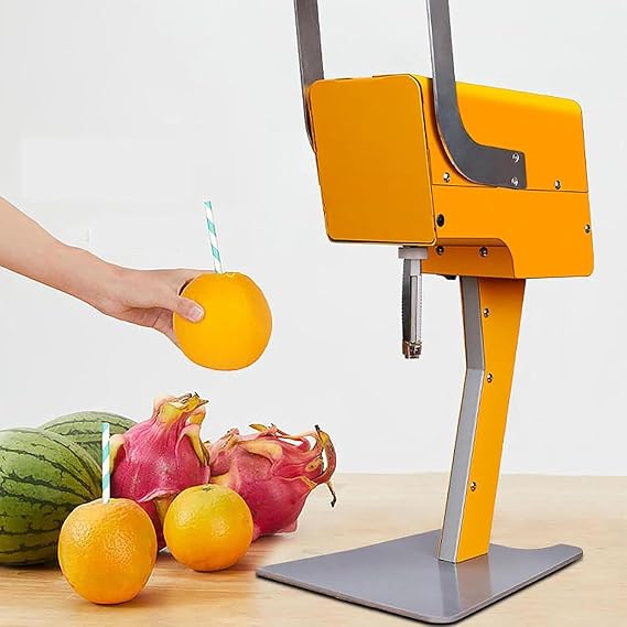 Electric Citrus Juicer,Commercial Orange Juice Squeezer for Oranges, Lemons, and Limes | Easy to Clean, No Need to Peel, Countertop Small Kitchen Appliance