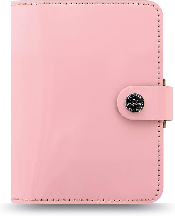 Filofax 026081 Original Personal Organizer, Small, Patent Rose